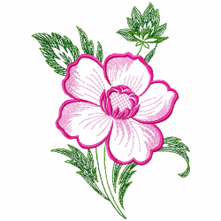 Flowers And Tree Embroidery Design 10 Flowers And Tree Embroidery Design 10